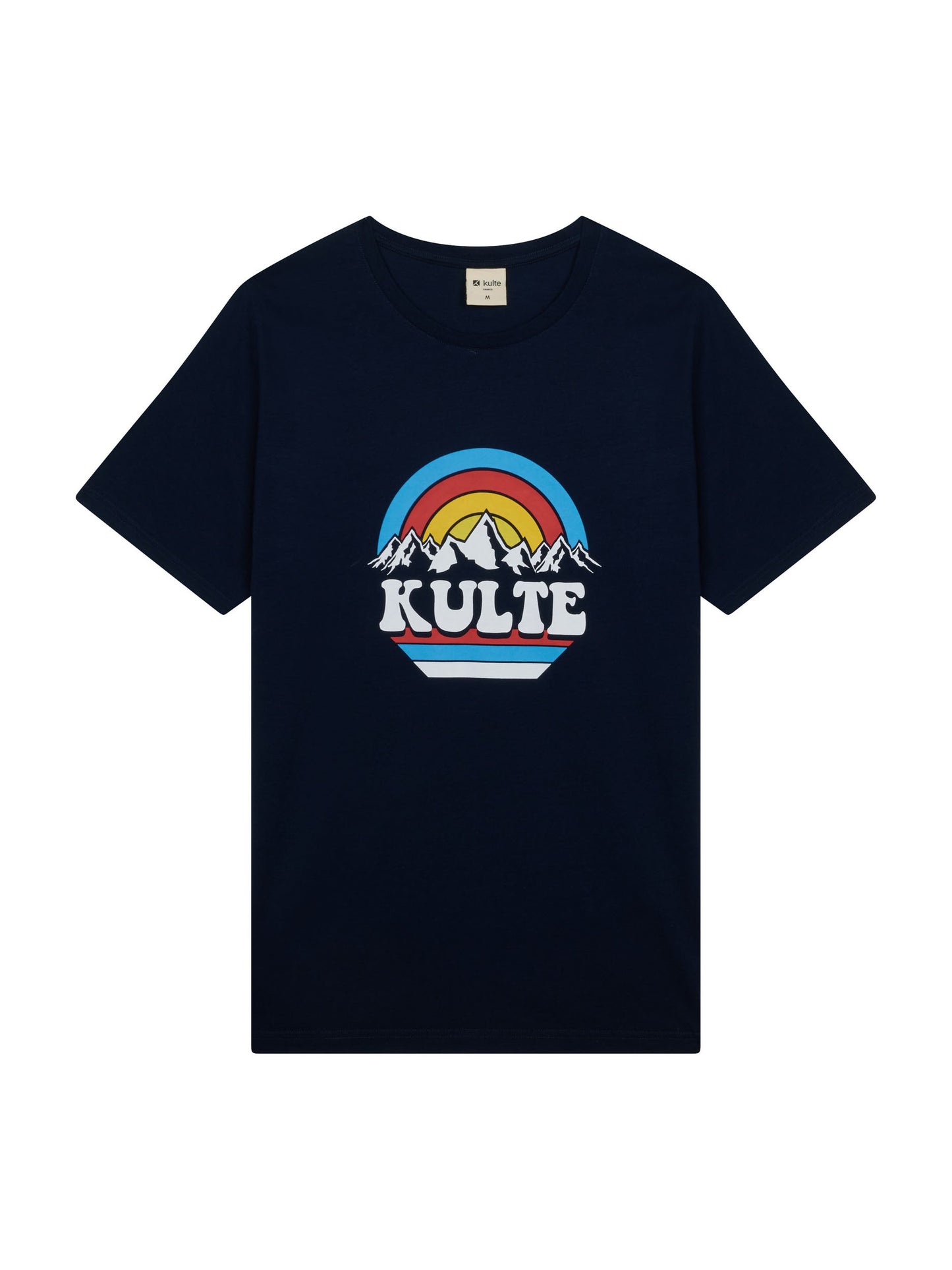 RAINBOW NAVY T-SHIRT
