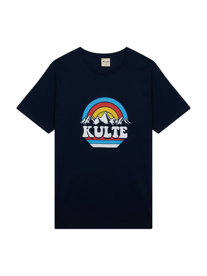 RAINBOW NAVY T-SHIRT