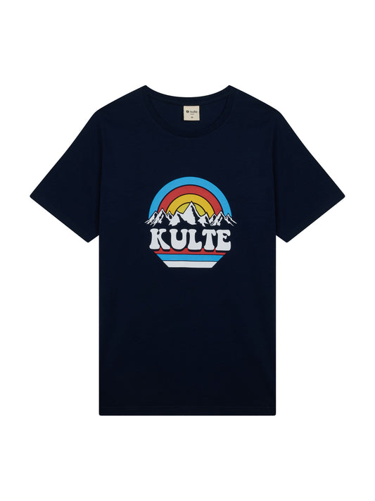 RAINBOW NAVY T-SHIRT