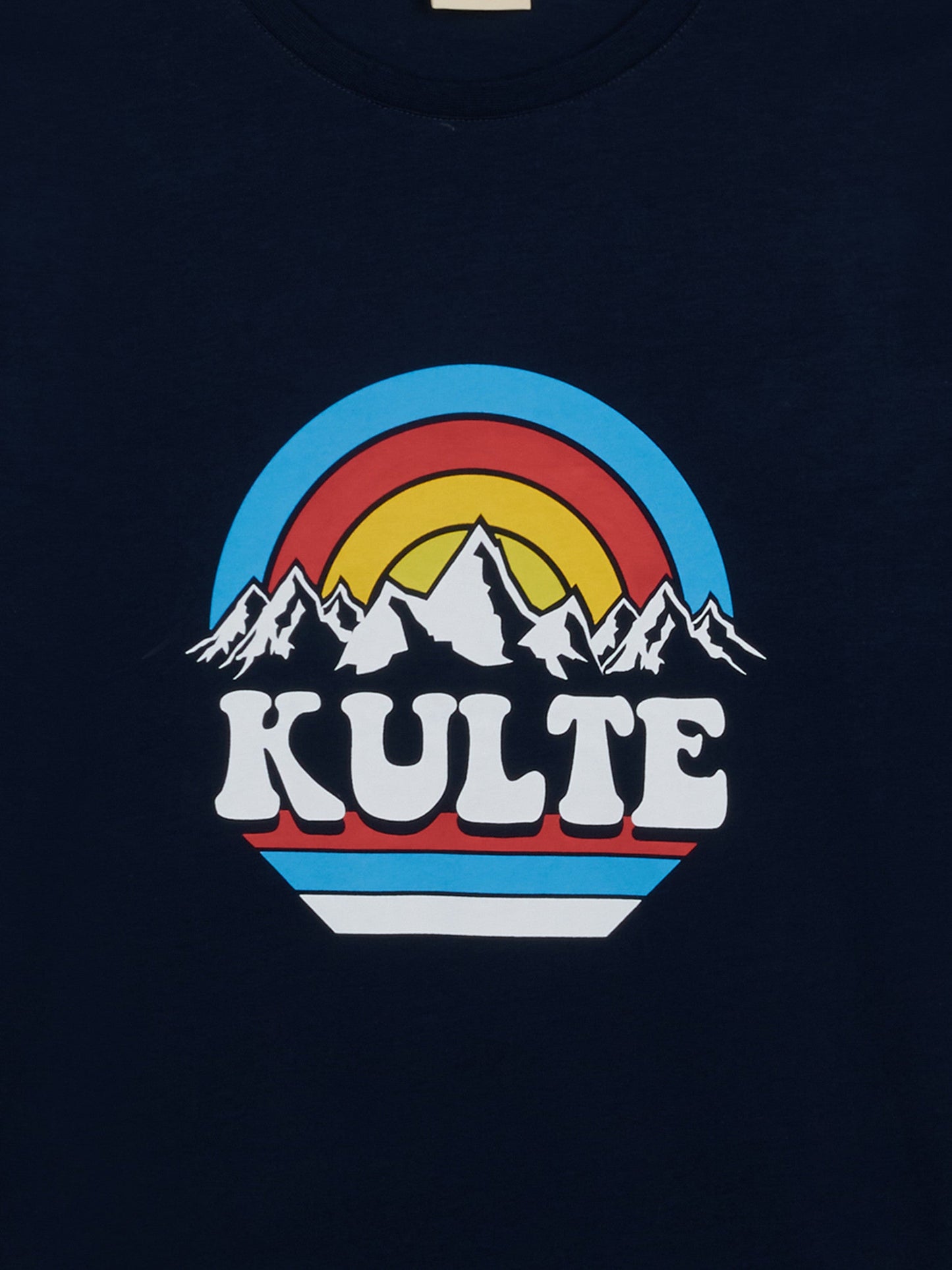 RAINBOW NAVY T-SHIRT