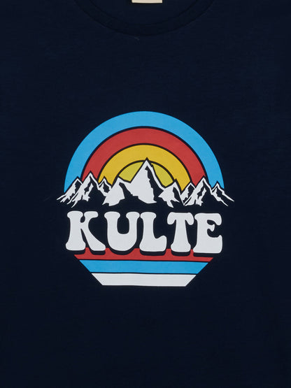 RAINBOW NAVY T-SHIRT