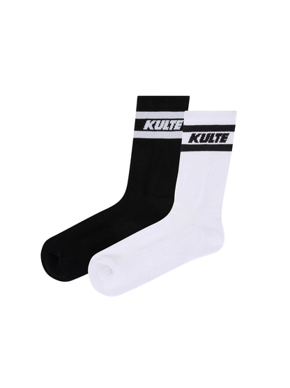 BLACK/WHITE BODY SOCK