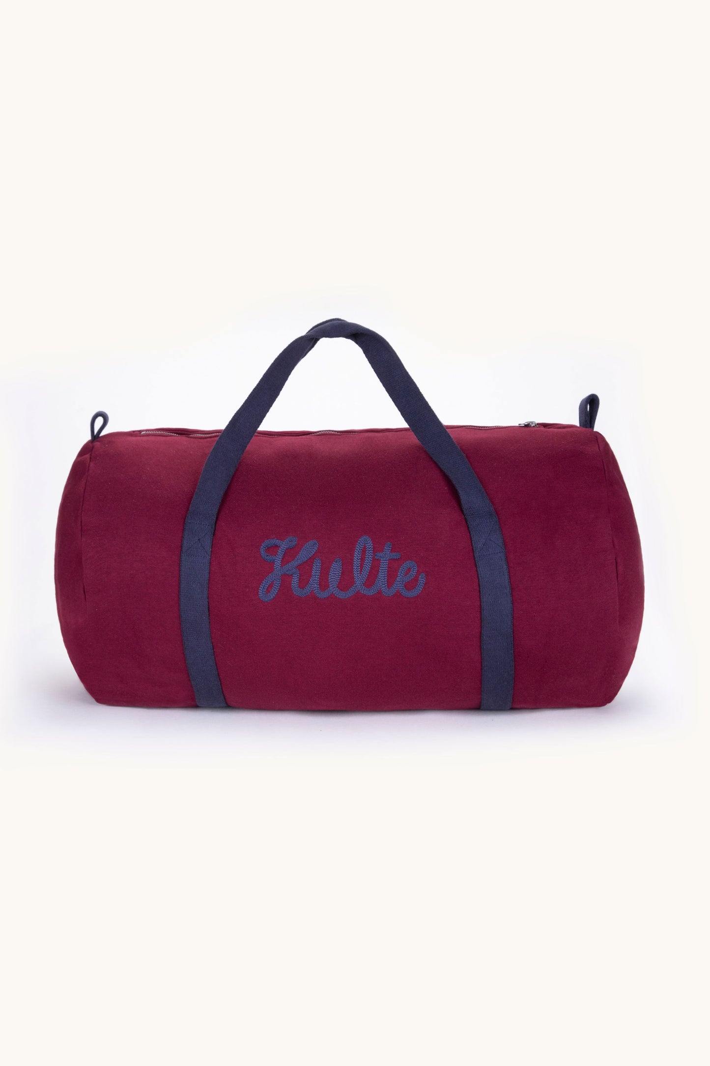 BART SCRIPT BURGUNDY BAG