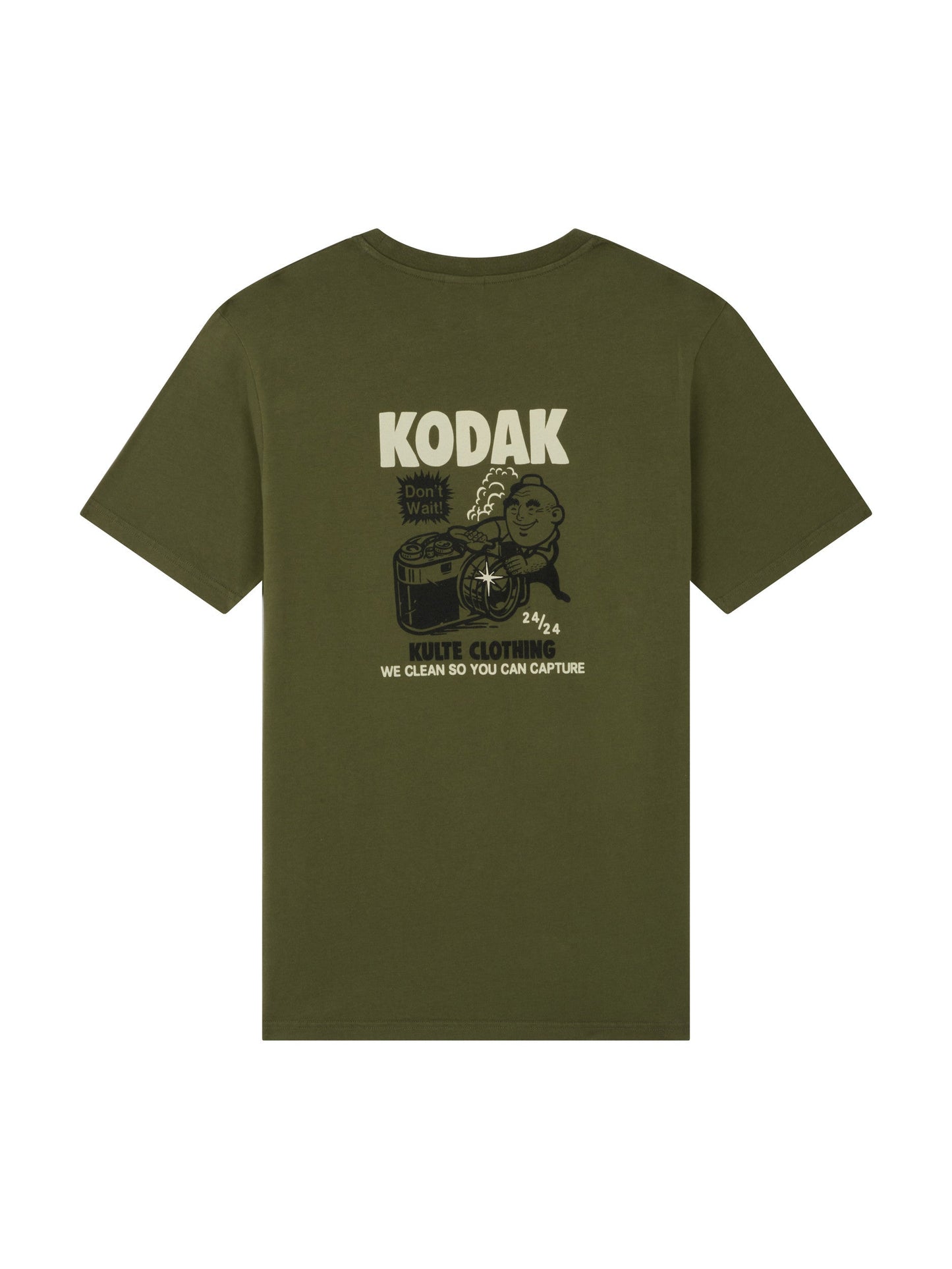 TEE SHIRT CLEANER KAKI