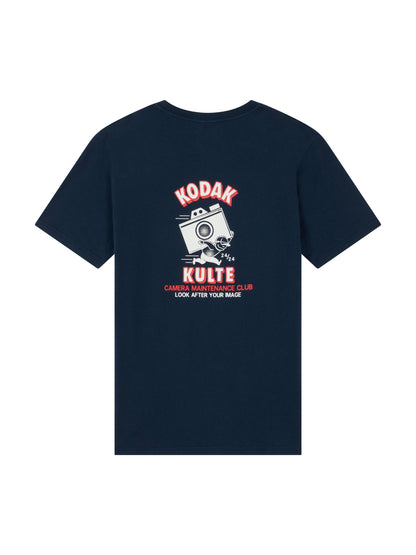 TEE SHIRT CAMERA NAVY