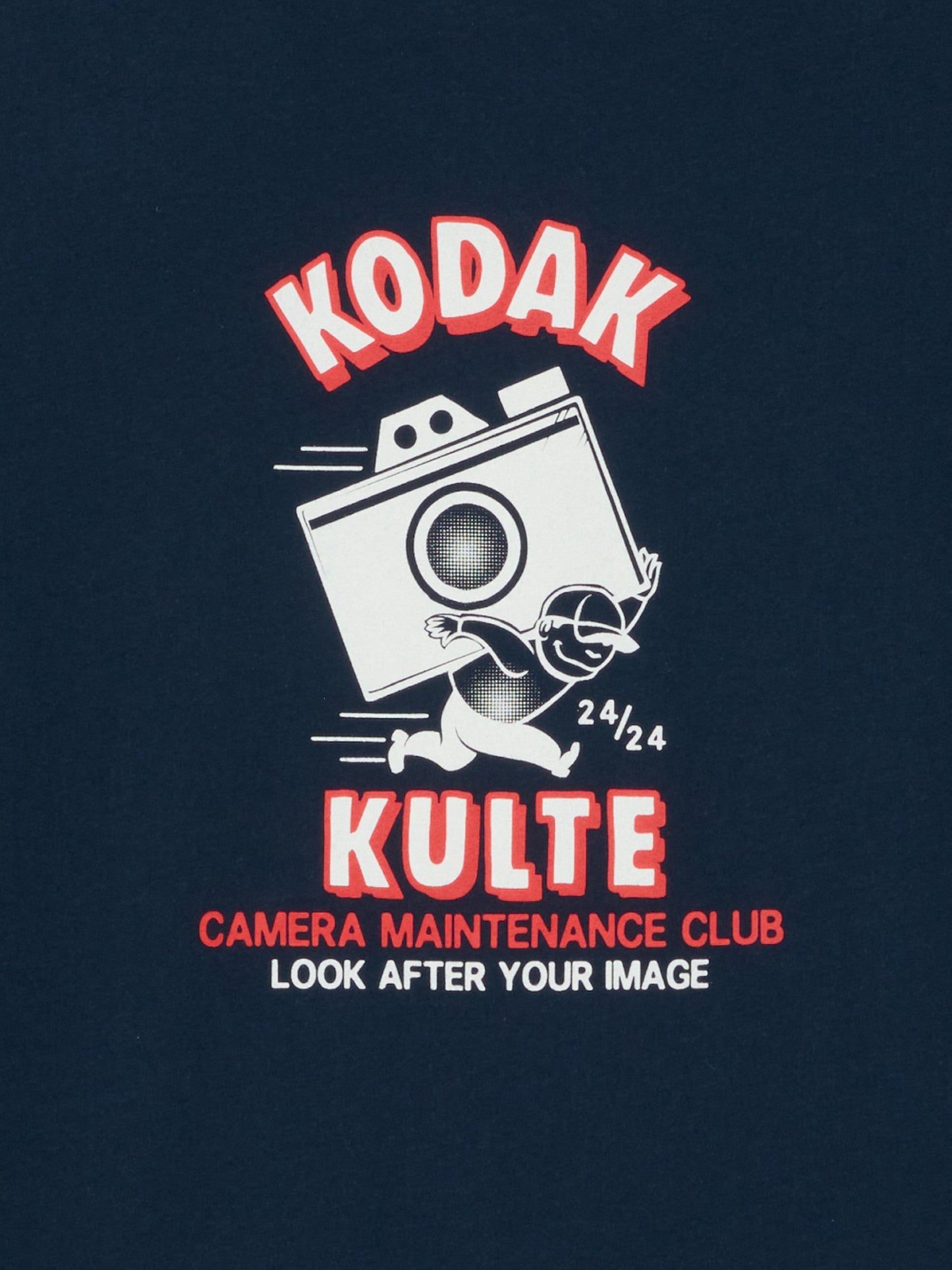 TEE SHIRT CAMERA NAVY