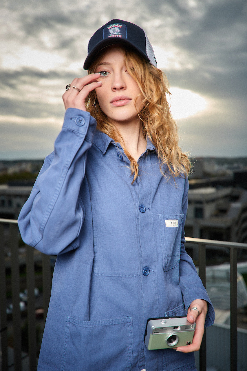 CASQUETTE CAMERA NAVY