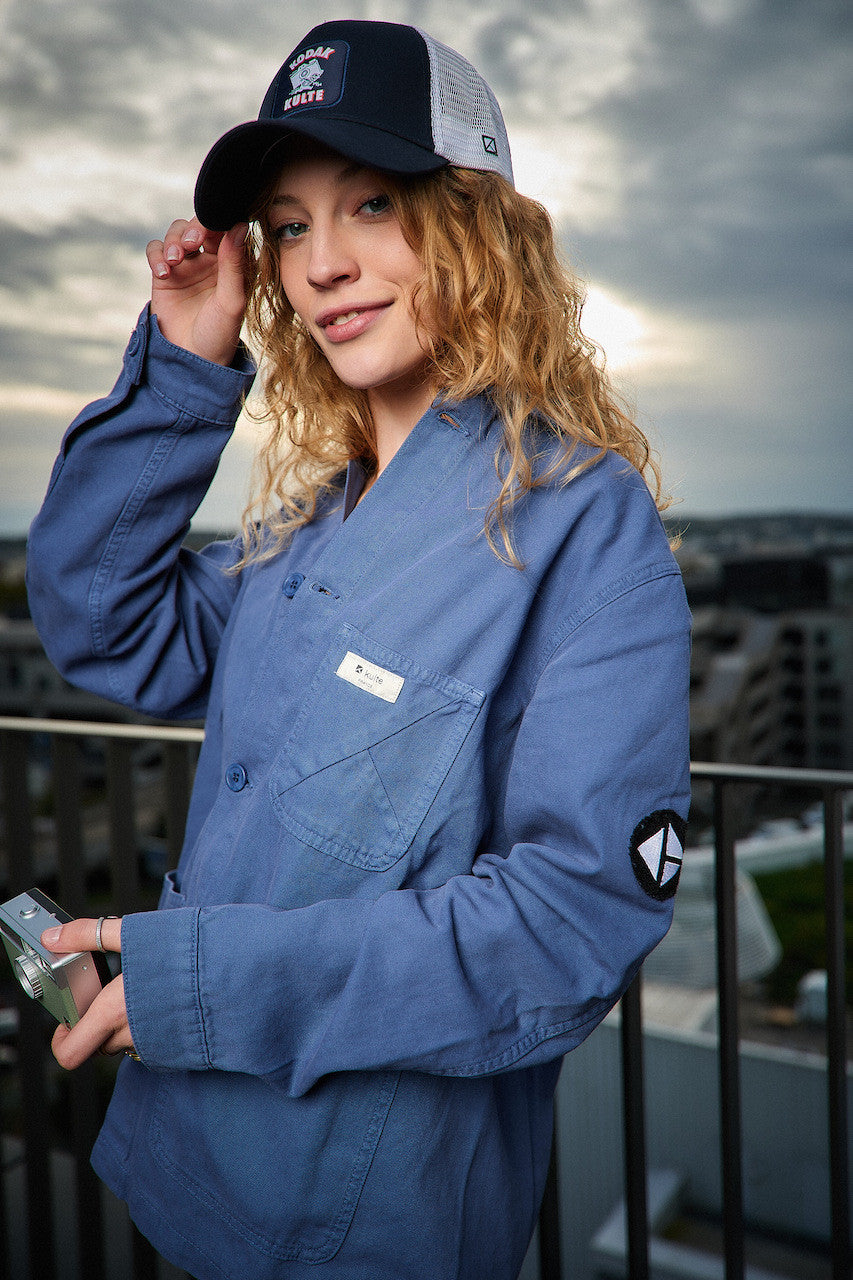 CASQUETTE CAMERA NAVY