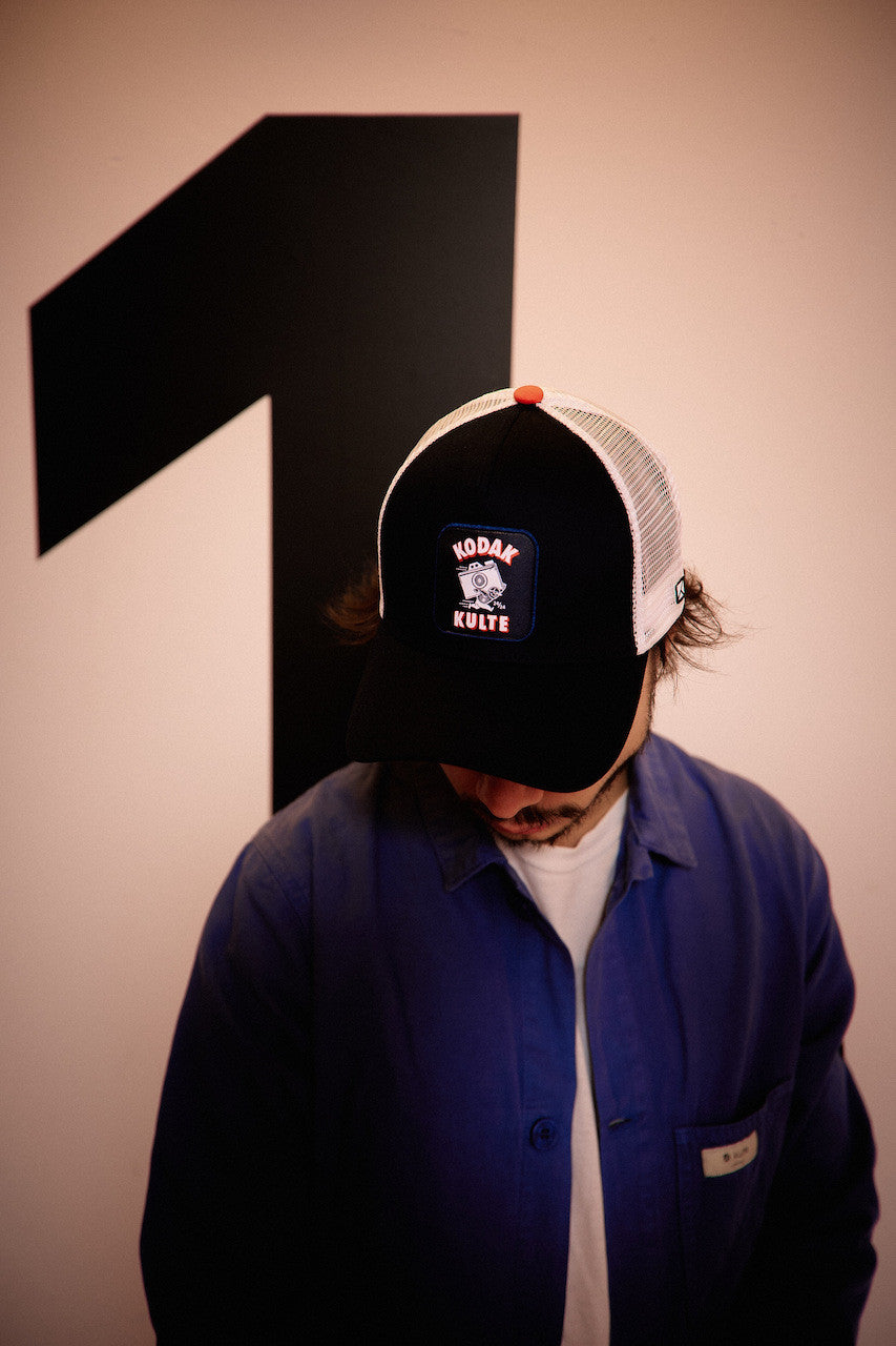 CASQUETTE CAMERA NAVY