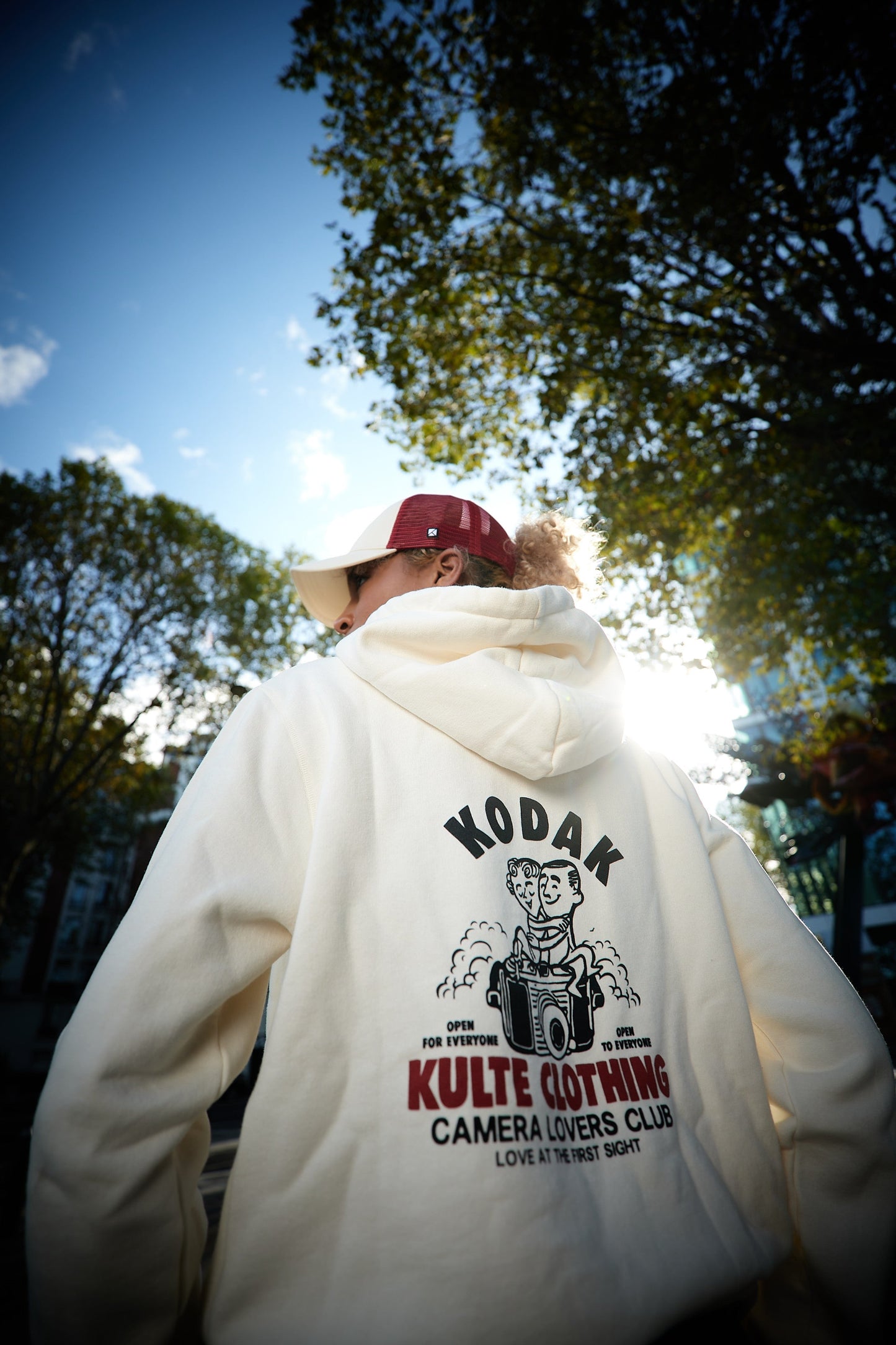 HOODIE LOVERS OFF WHITE