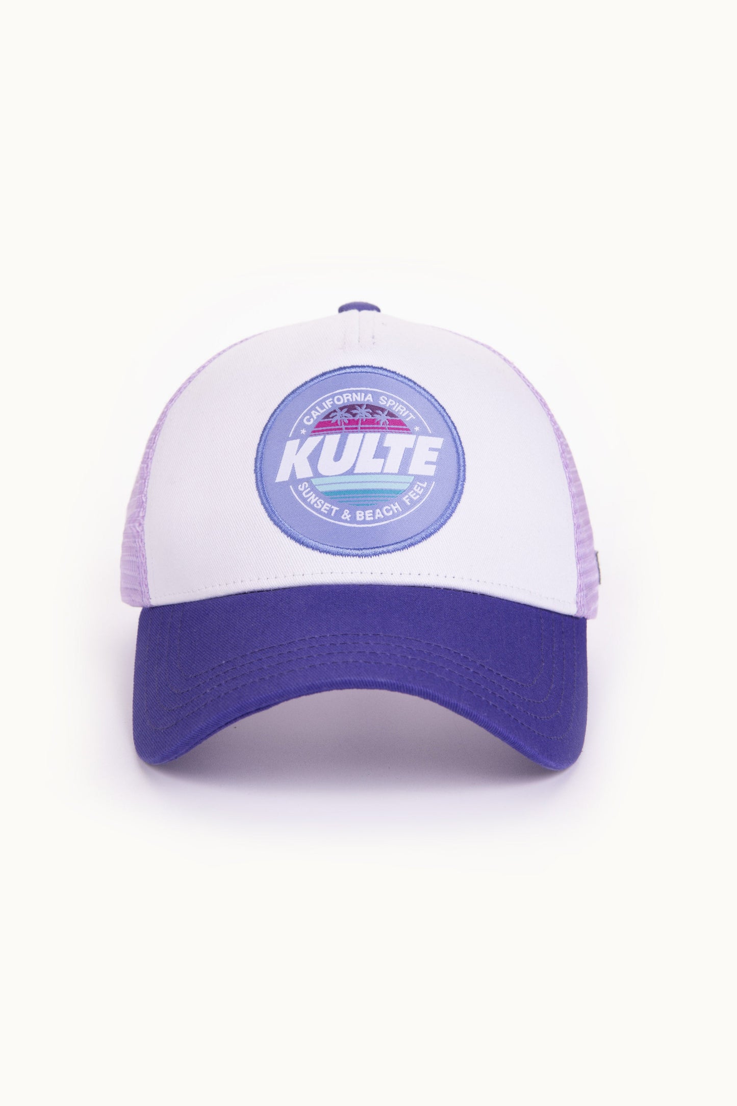 CASQUETTE MOTIF CALI LILAS