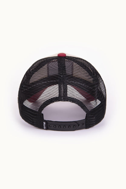 CASQUETTE MOTIF WTF RED