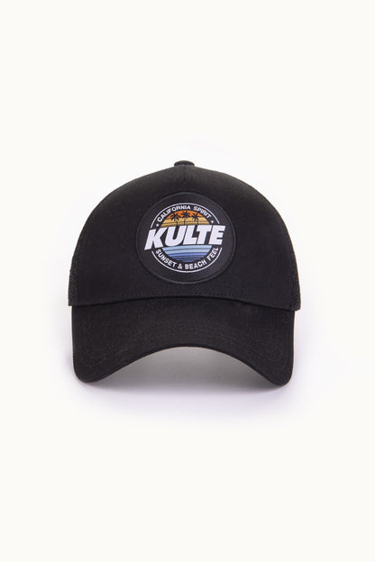 CASQUETTE MOTIF CALI BLACK