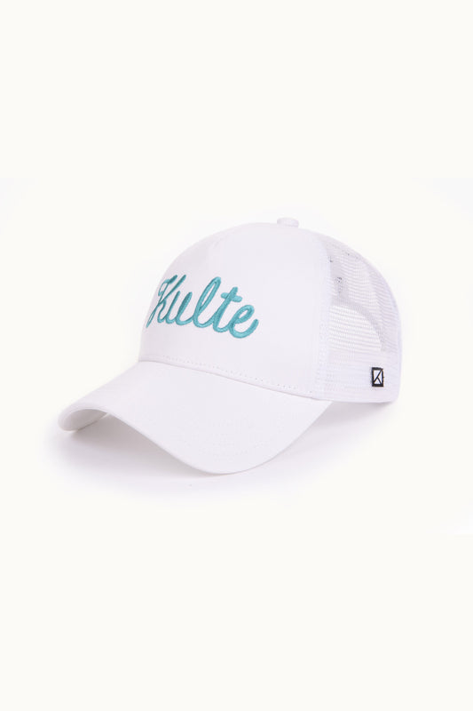 CASQUETTE SCRIPT WHITE