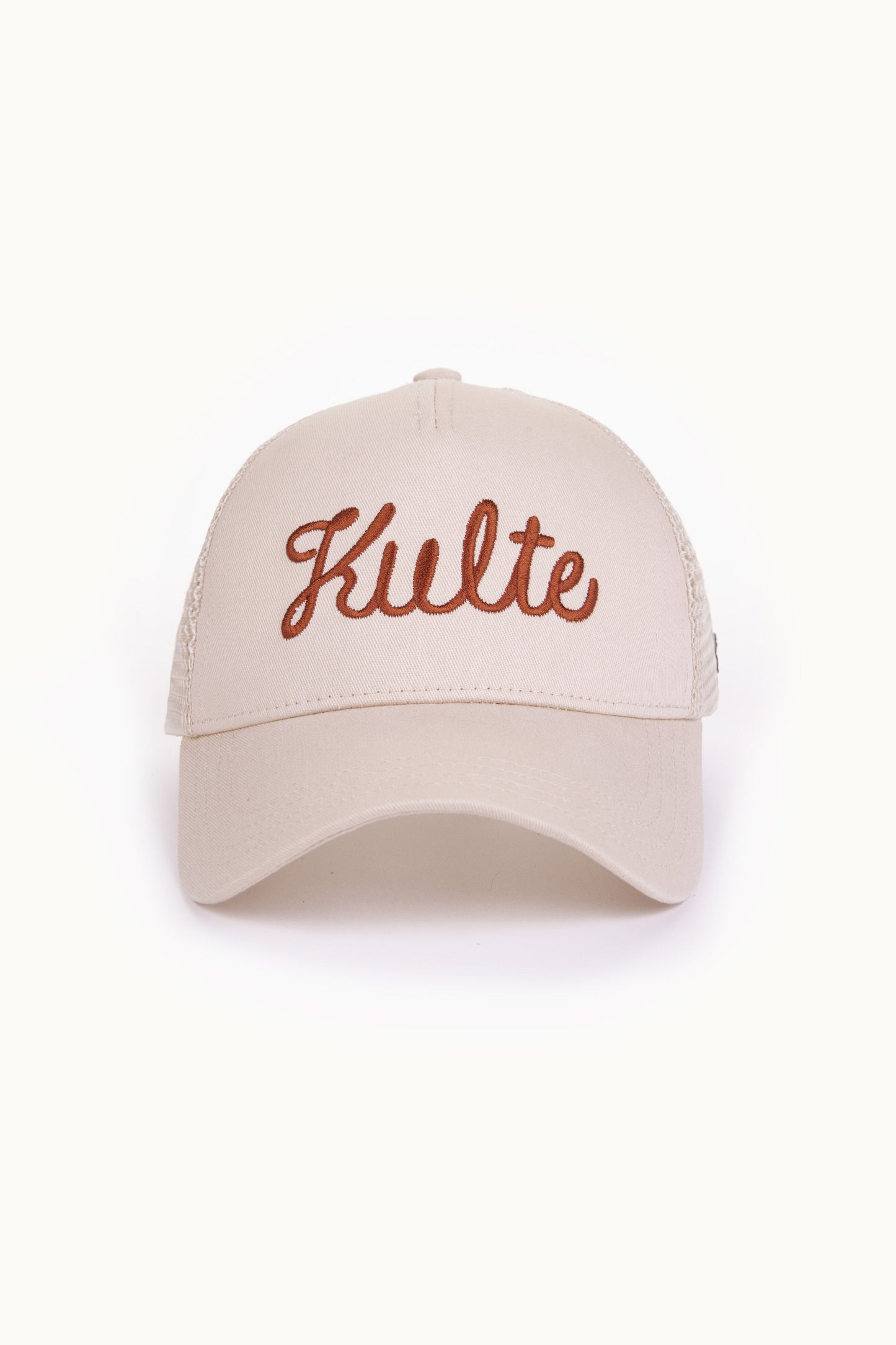 SCRIPT OFF WHITE CAP