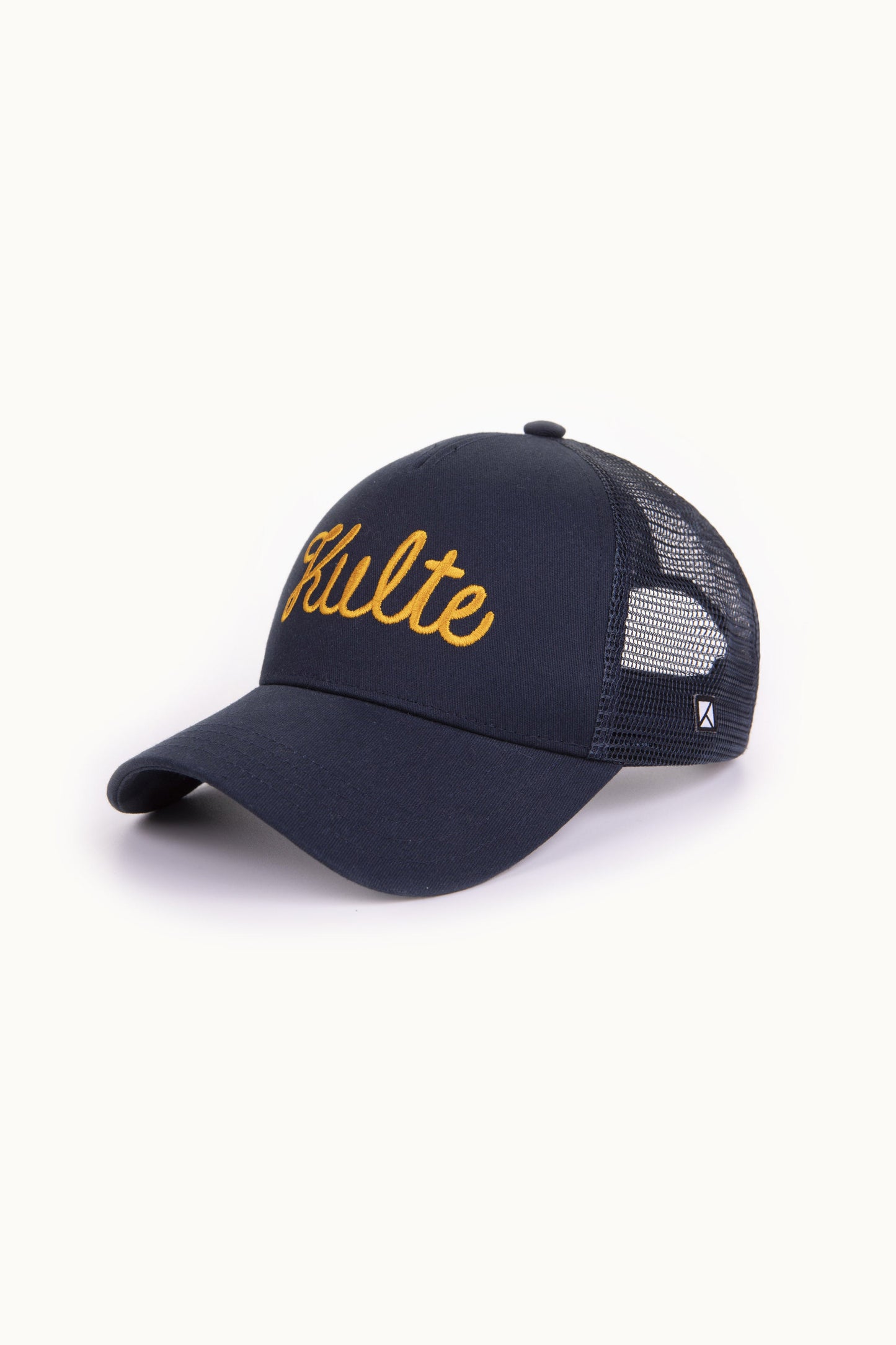 NAVY SCRIPT CAP
