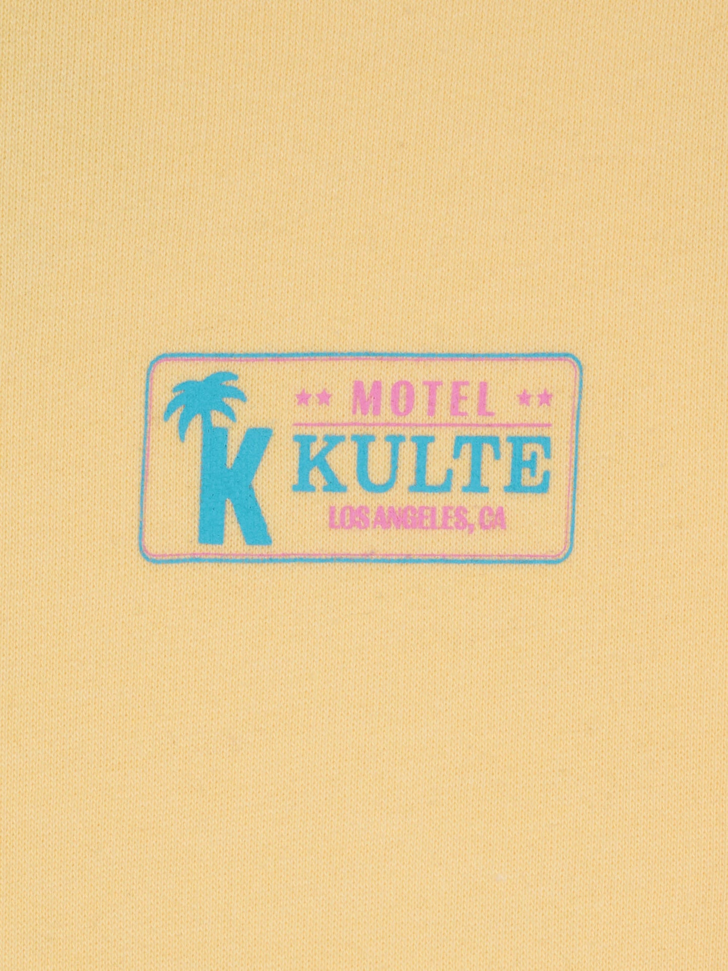 HOODIE MOTEL YELLOW