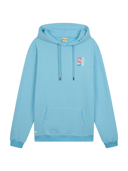 HOODIE LIFE IS A BEACH BLUE