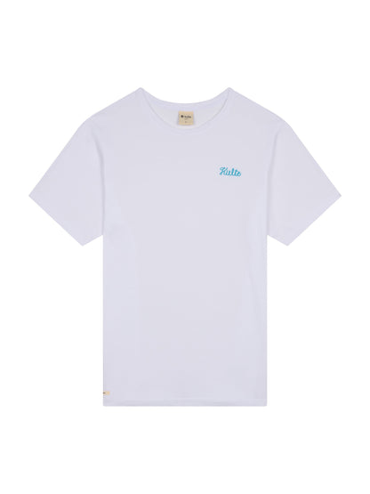 T-SHIRT SCRIPT WHITE