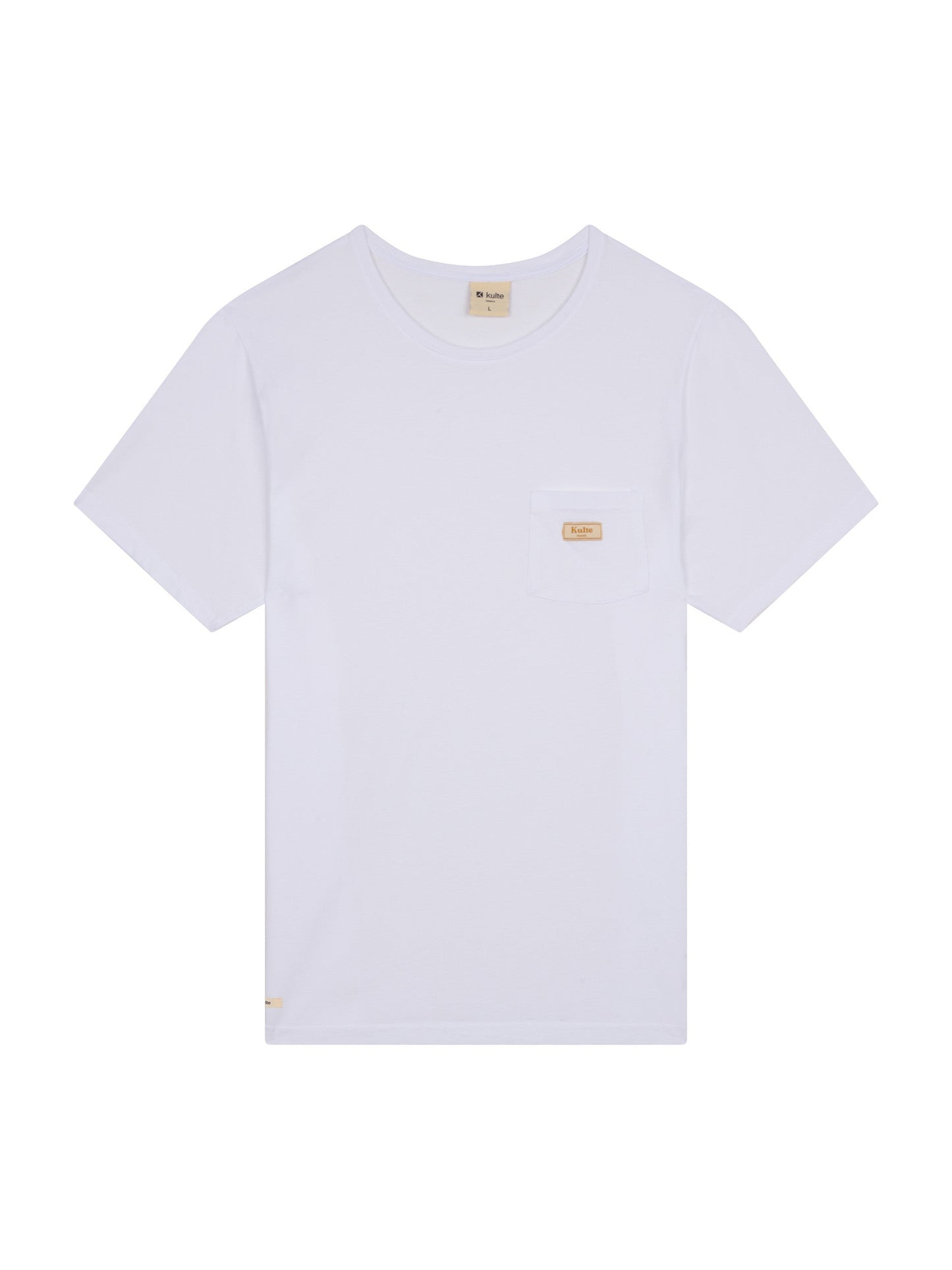 SMART POCKET WHITE T-SHIRT
