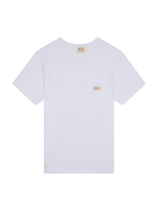 SMART POCKET WHITE T-SHIRT