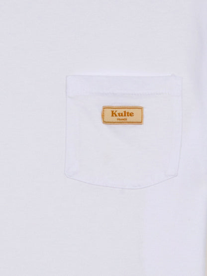 SMART POCKET WHITE T-SHIRT