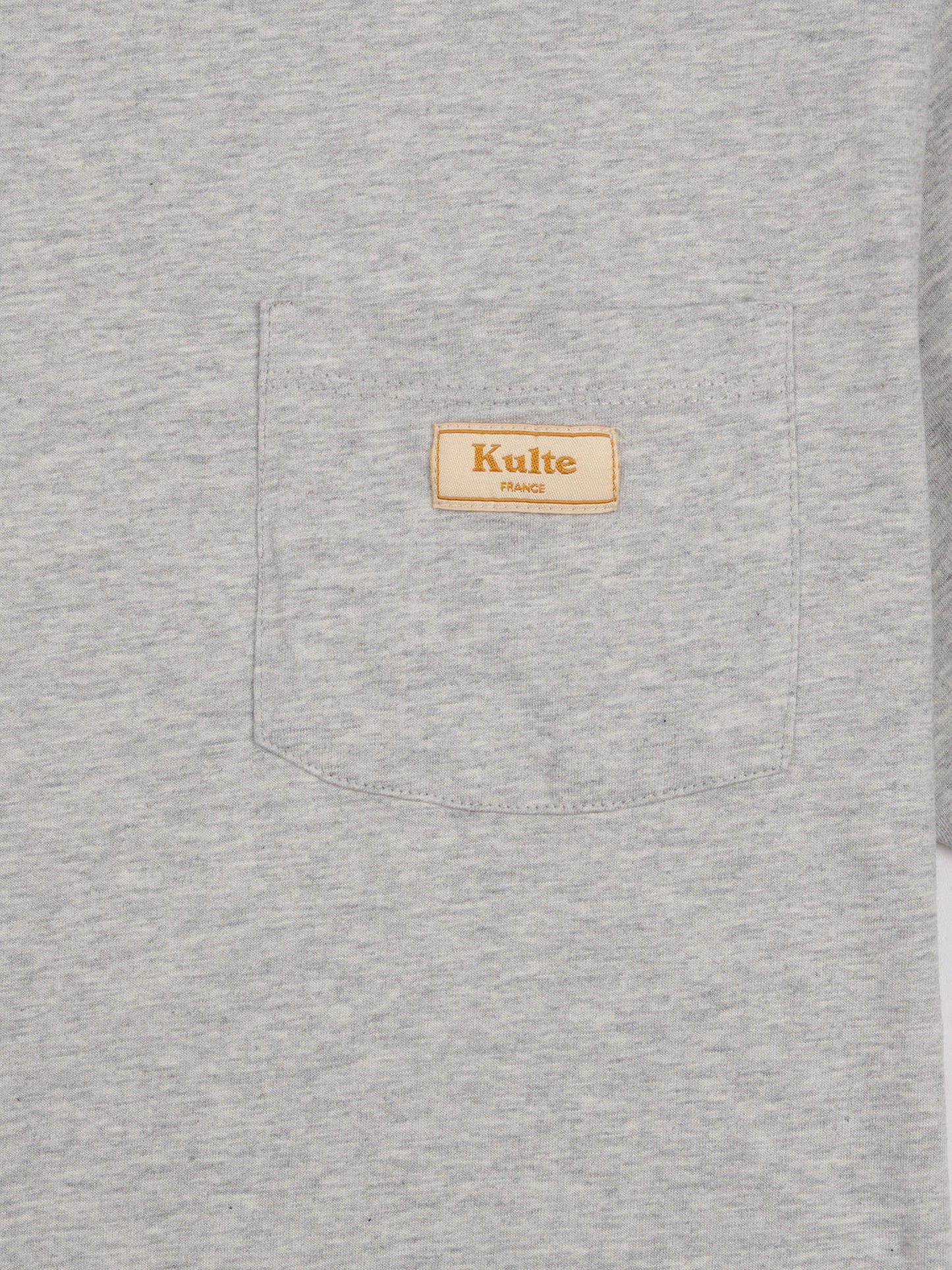 SMART POCKET T-SHIRT HEATHER GRAY