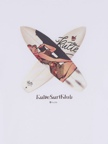 TEE SHIRT SURF TEE WHITE