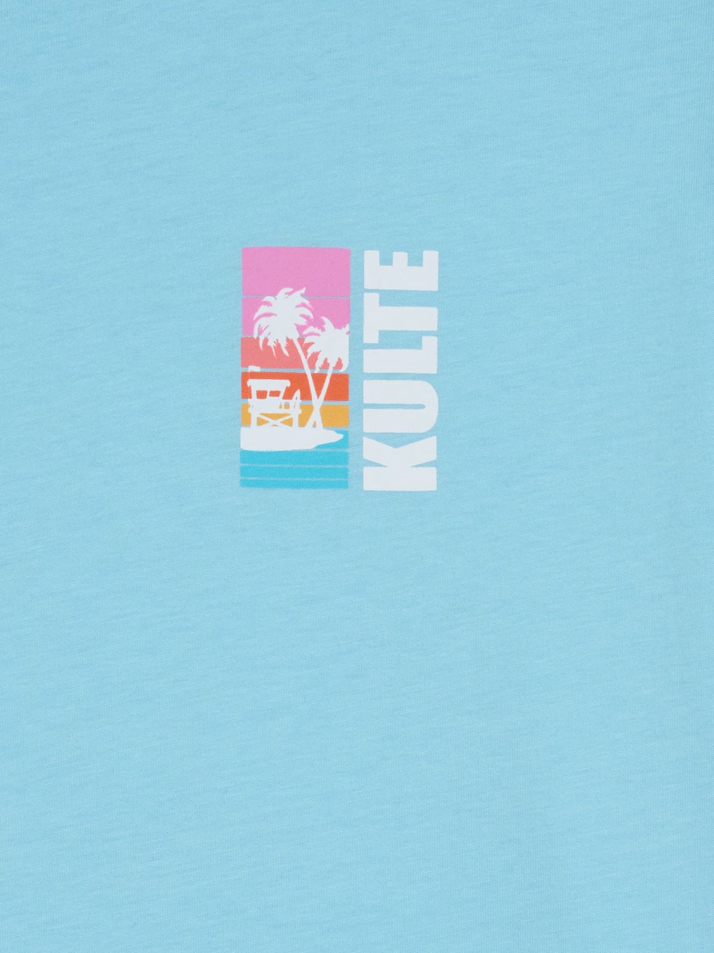 LIFE IS A BEACH BLUE T-SHIRT