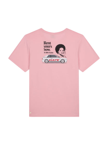 SPORT CARS PINK T-SHIRT