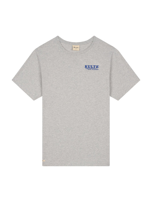WAVE HEATHER GREY T-SHIRT