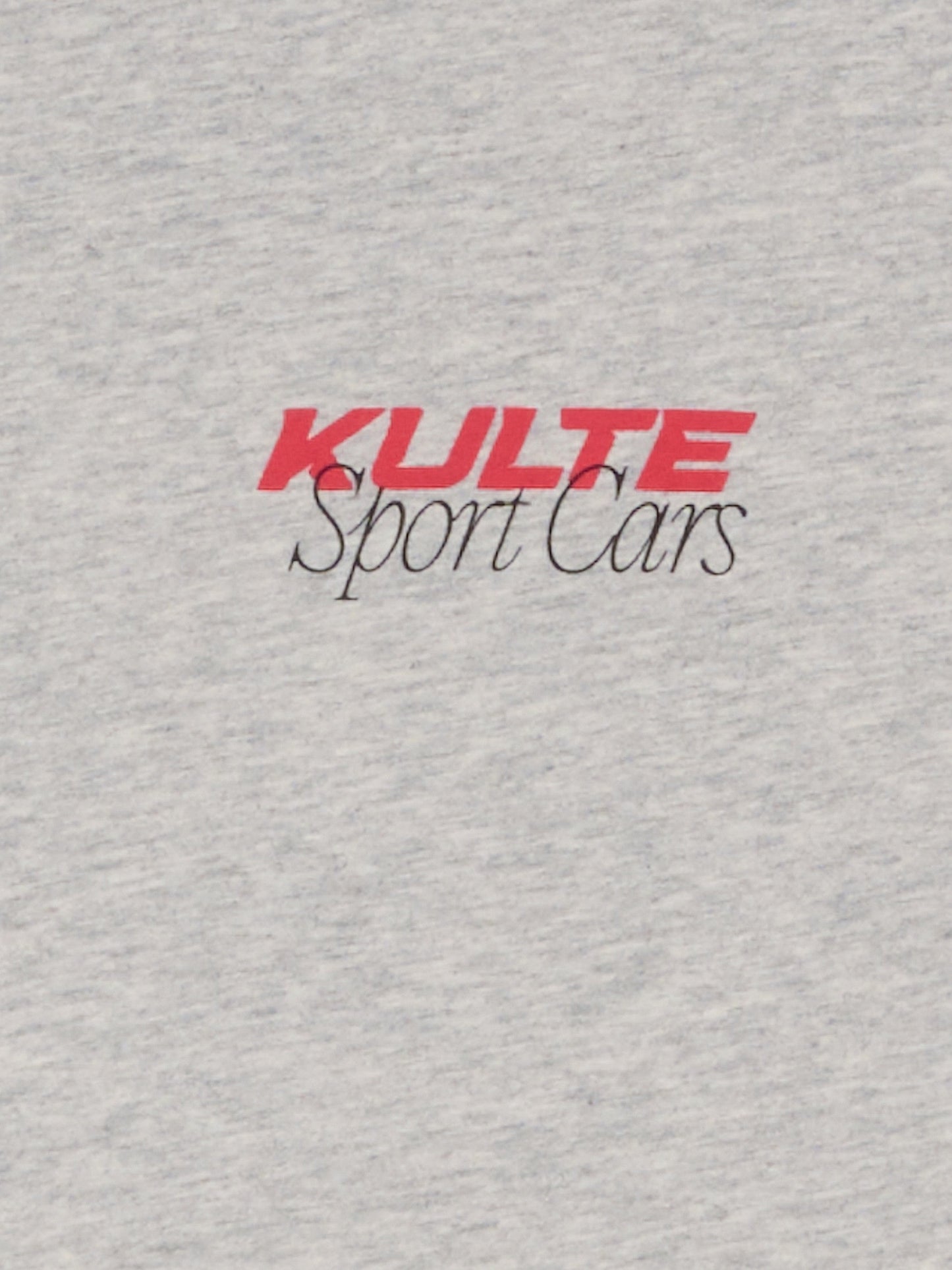SPORT CARS T-SHIRT HEATHER GRAY