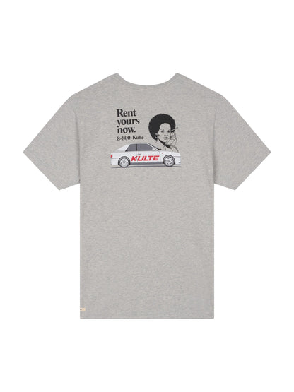 SPORT CARS T-SHIRT HEATHER GRAY