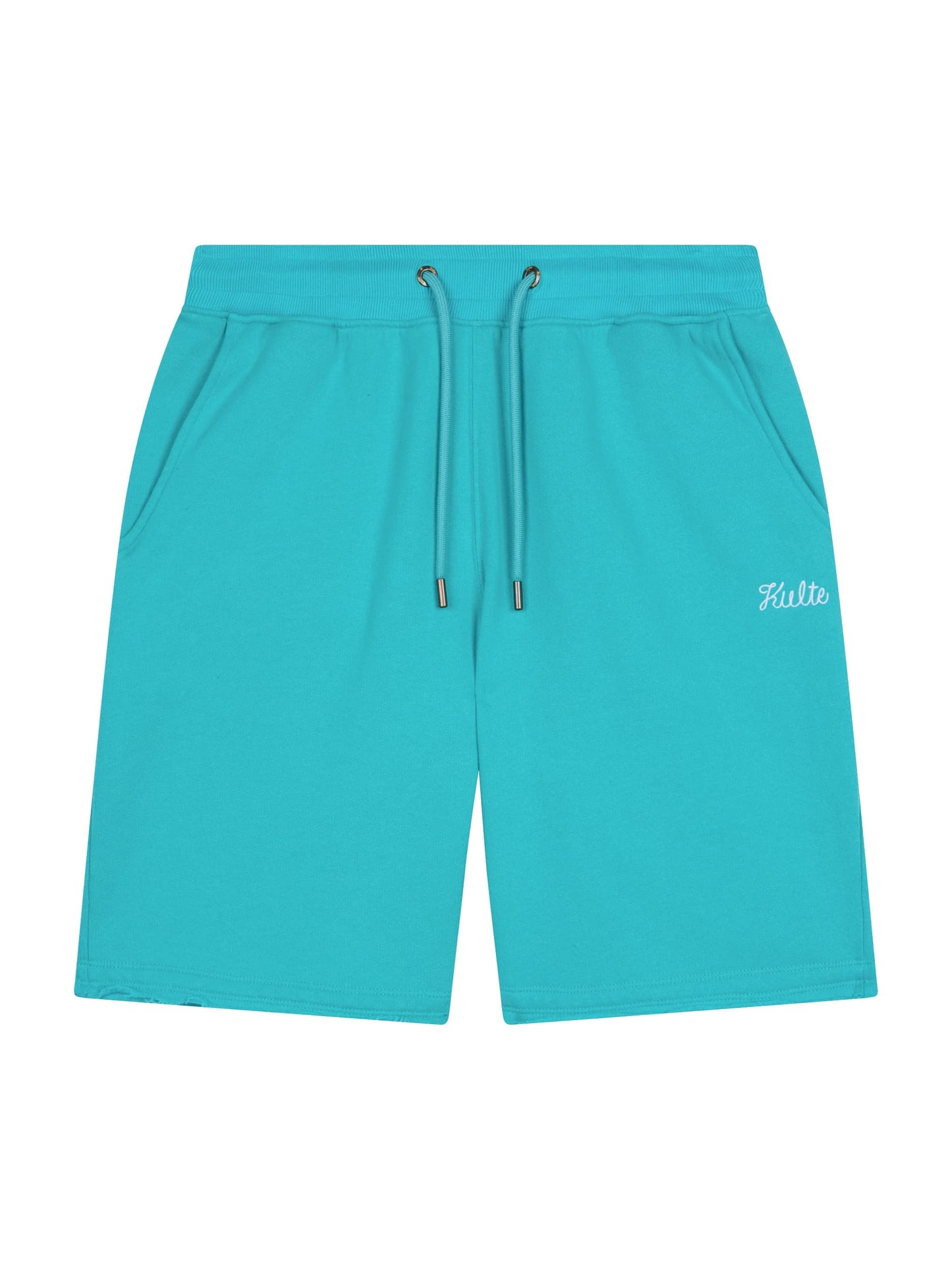 JOG SHORT SCRIPT TURQUOISE