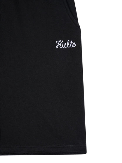 JOG SHORT SCRIPT BLACK 