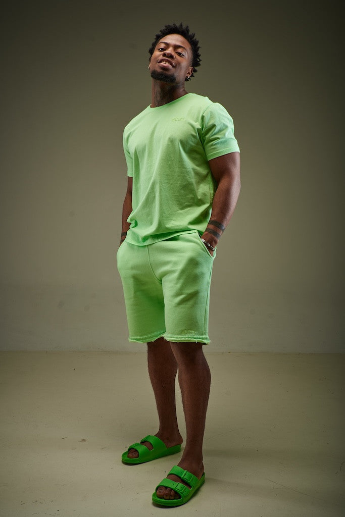 JOG SHORT ATHLETIC TONE GREEN