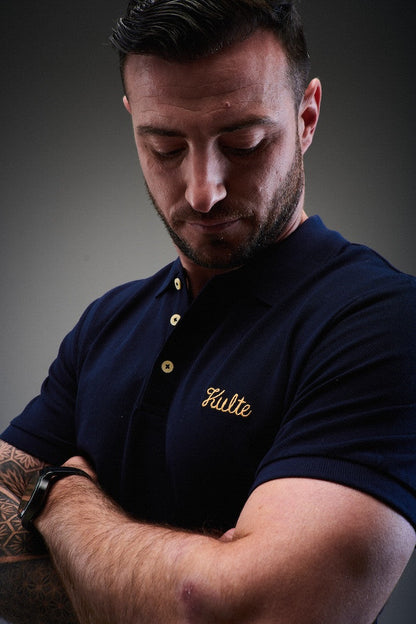 POLO SCRIPT NAVY
