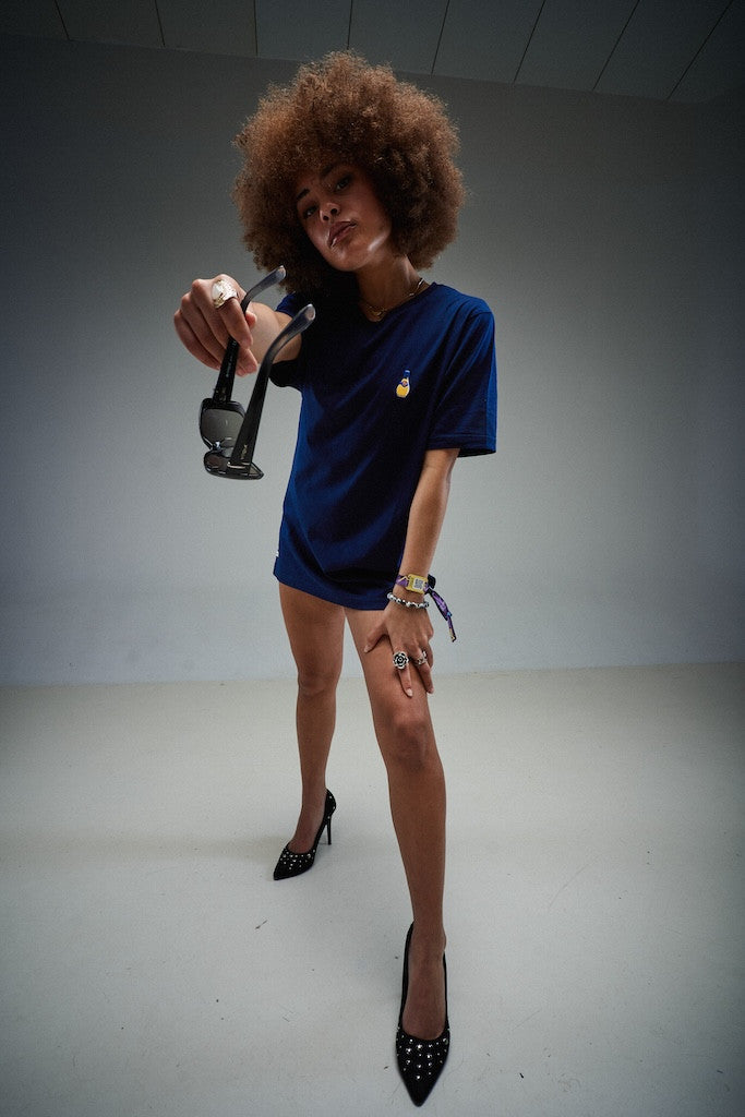 SEKOU NAVY T-SHIRT