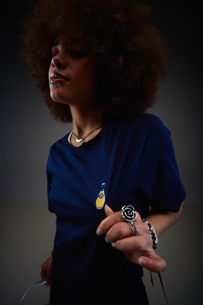 SEKOU NAVY T-SHIRT
