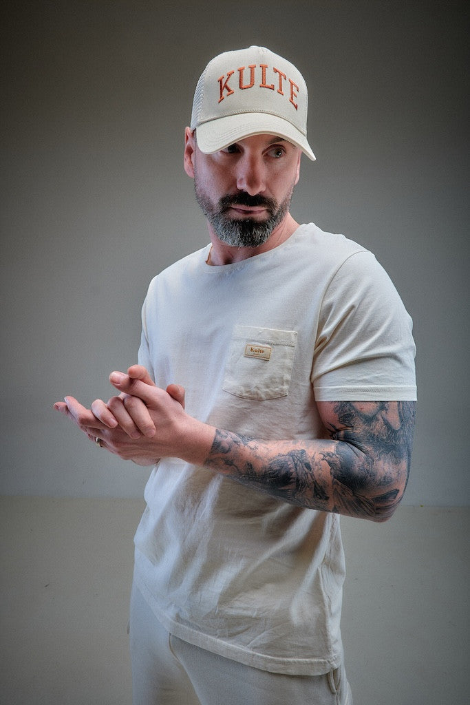 SMART POCKET T-SHIRT OFF WHITE