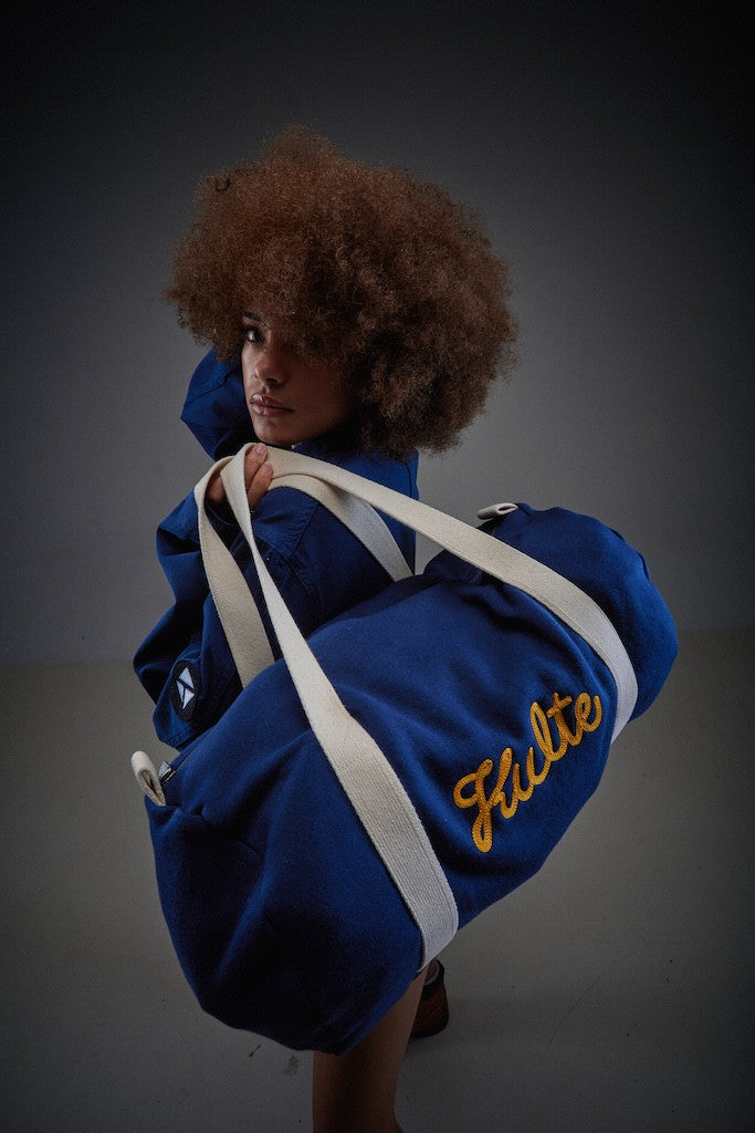 BART SCRIPT NAVY BAG