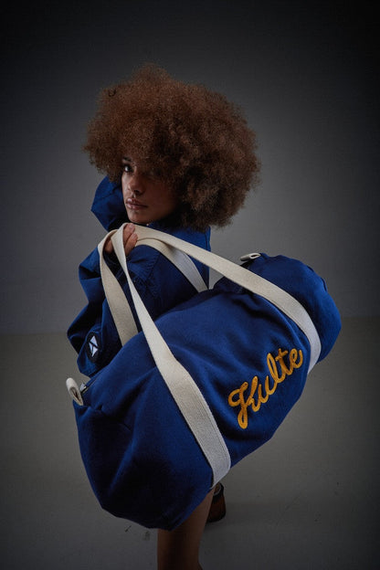 BART SCRIPT NAVY BAG