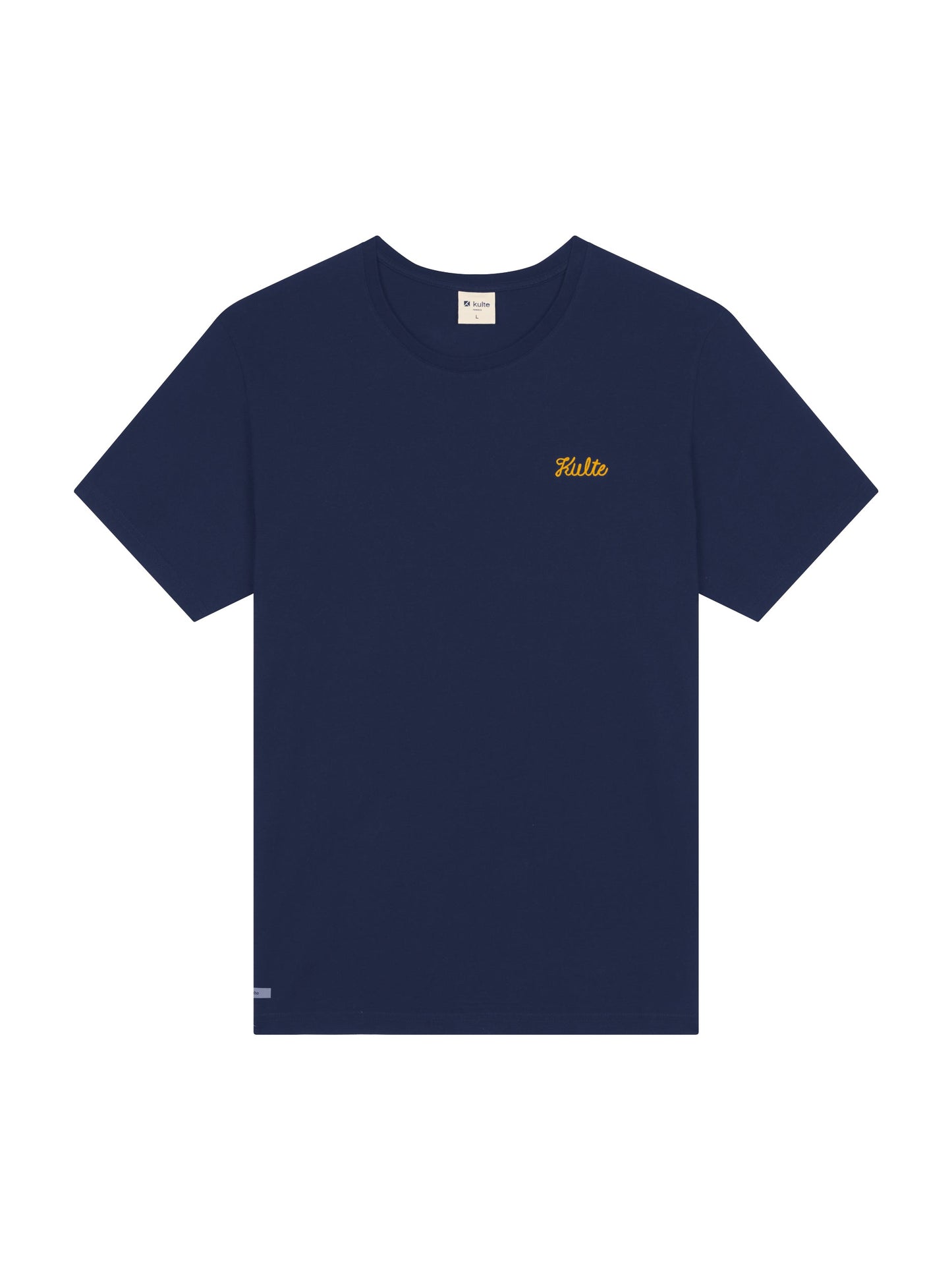 NAVY SCRIPT T-SHIRT