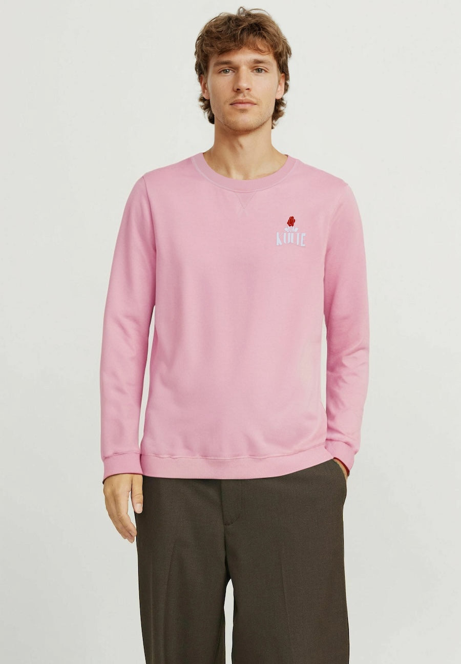 PINK CLIMBING SWEATSHIRT