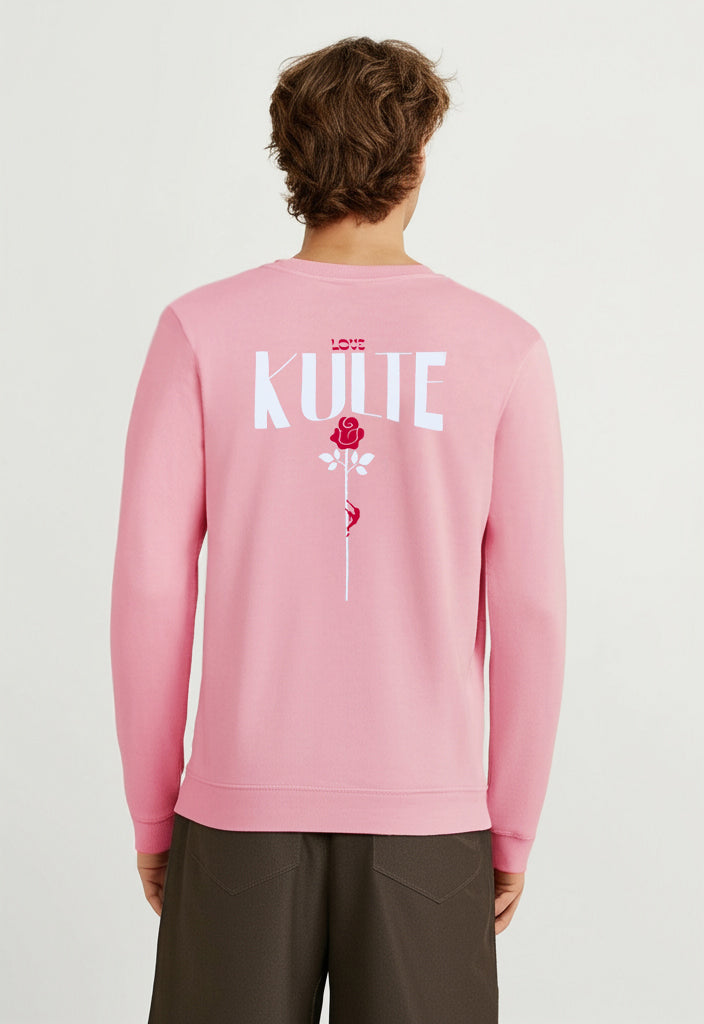 PINK CLIMBING SWEATSHIRT