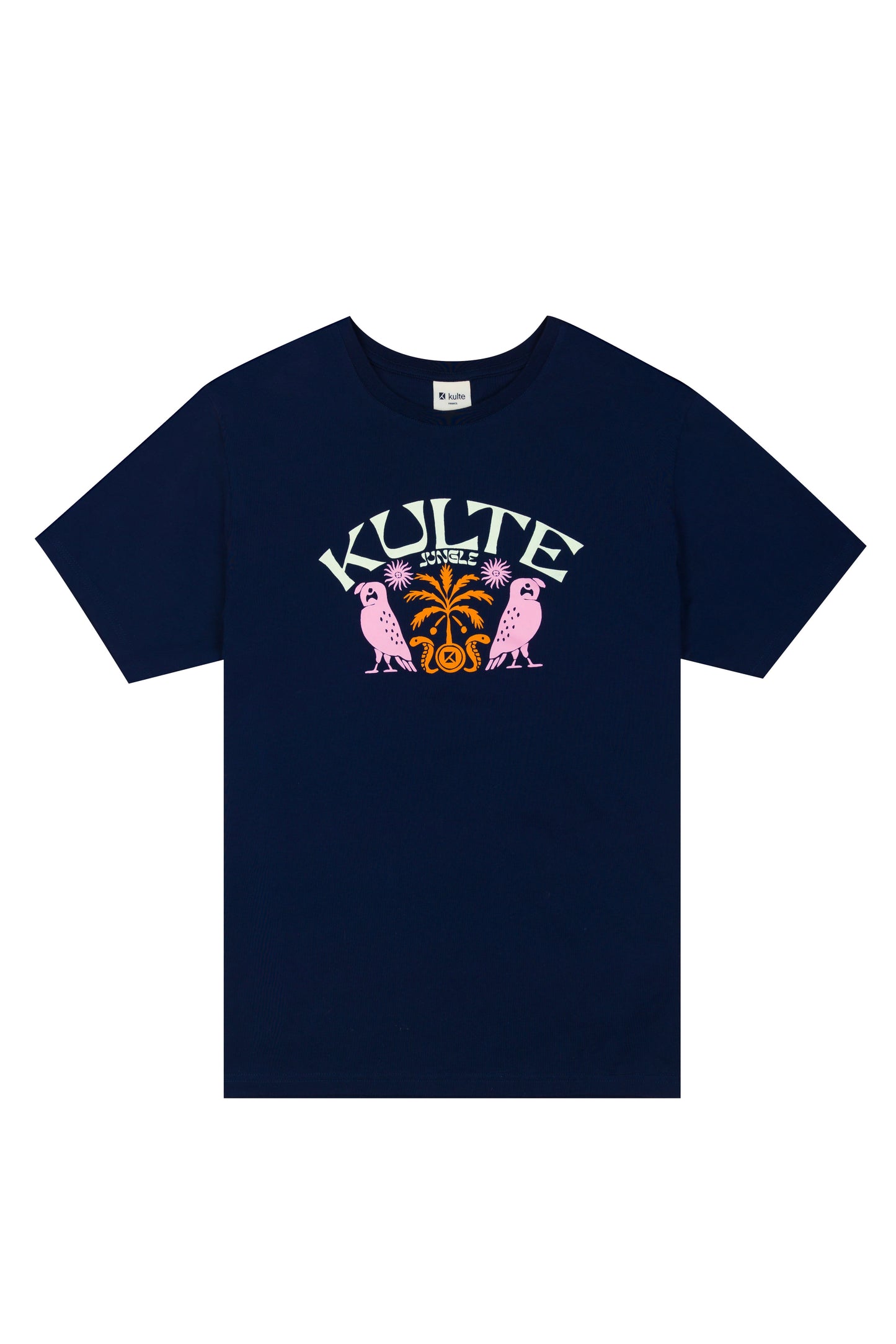 COCO PALM NAVY BLUE T-SHIRT