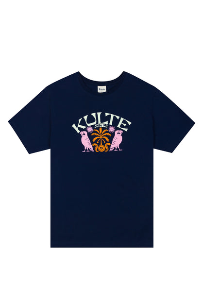 COCO PALM NAVY BLUE T-SHIRT