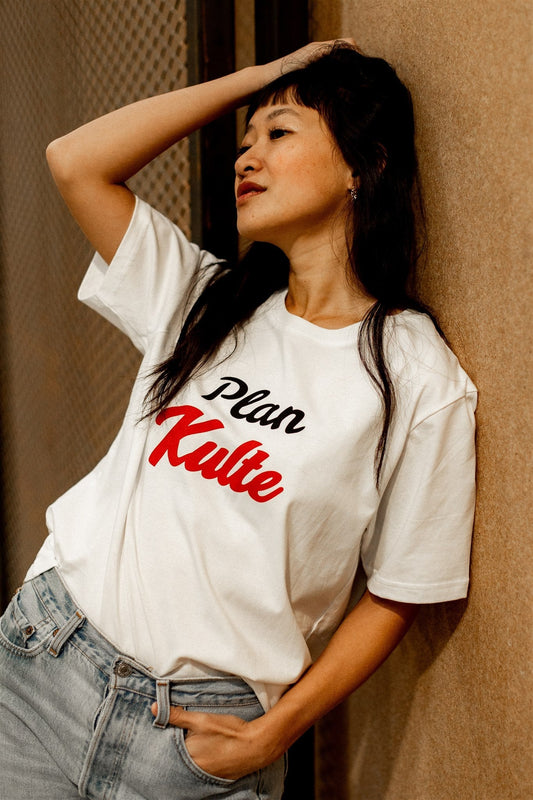 TEE SHIRT PLAN KULTE WHITE