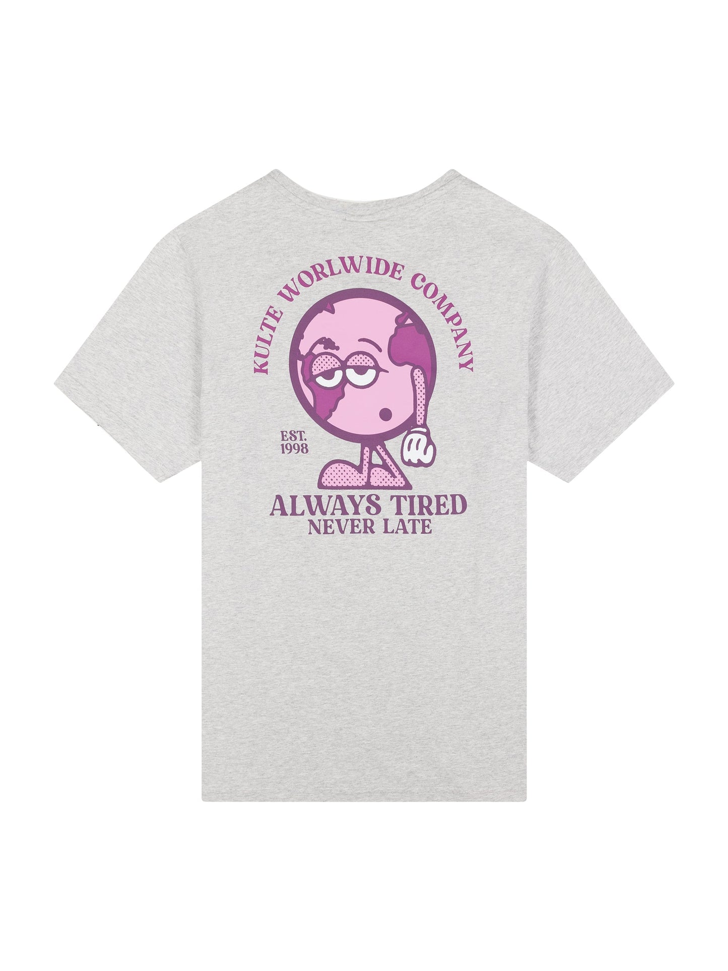 TEE SHIRT TIRED GREY