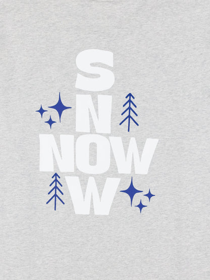 TEE SHIRT SNOW GREY